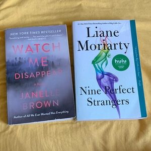 Mystery Book Bundle - Nine Perfect Strangers & Watch Me Disappear